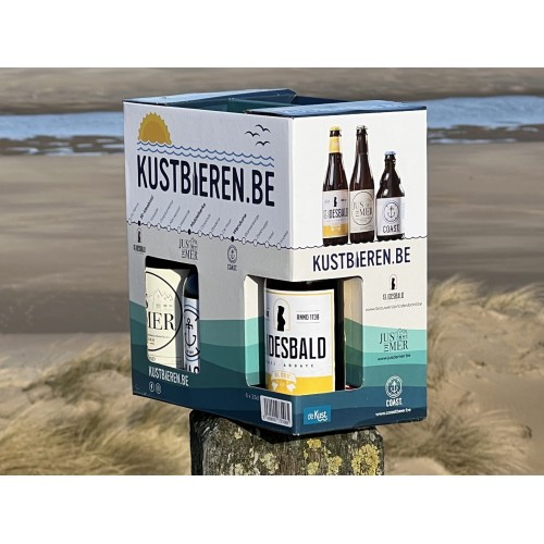 Coffret de 6 bières de la côte - Kustbieren